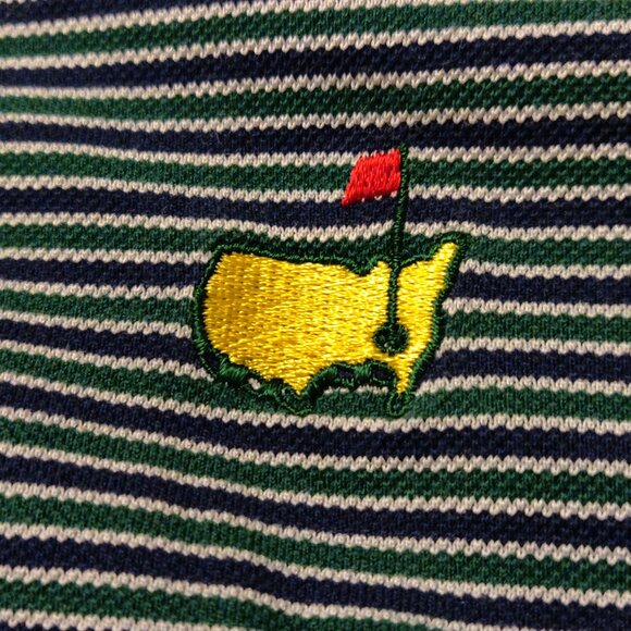 Augusta National Golf Shop 60's 2 Ply Mercerized Master's Golf Polo LARGE - Picture 7 of 7